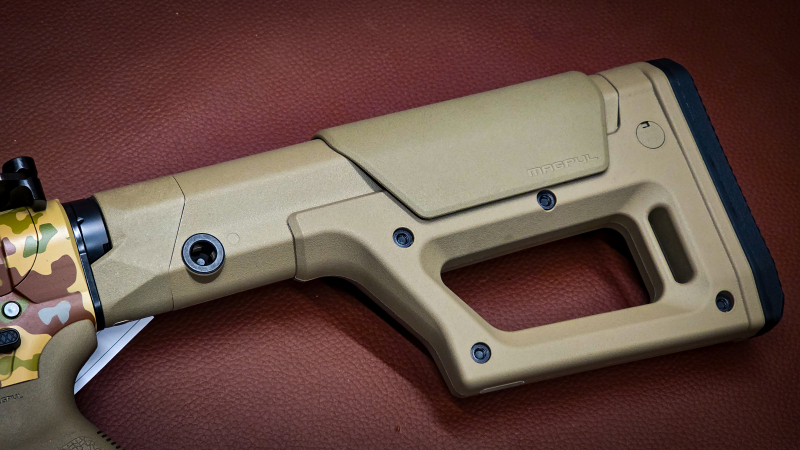 DAR-15 Target Rifle | .223 Rem | 22" Bull-Barrel | Mündungsbremse | Sand-Camo | Match-Abzug – Bild 4