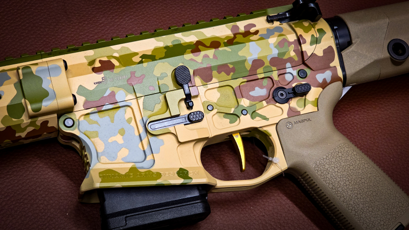 DAR-15 Target Rifle | .223 Rem | 22" Bull-Barrel | Mündungsbremse | Sand-Camo | Match-Abzug – Bild 2