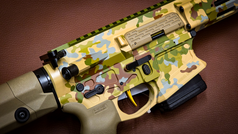 DAR-15 Target Rifle | .223 Rem | 22" Bull-Barrel | Mündungsbremse | Sand-Camo | Match-Abzug – Bild 5