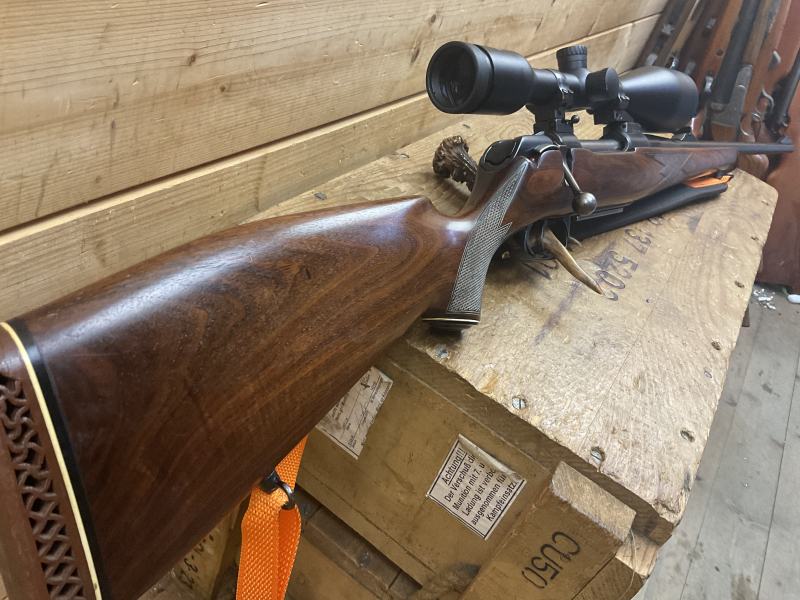 Repetierbüchse KRICO 600, Kal. 7x64 mit EAW und Meopta 7x56 Leuchtpunkt – Bild 6