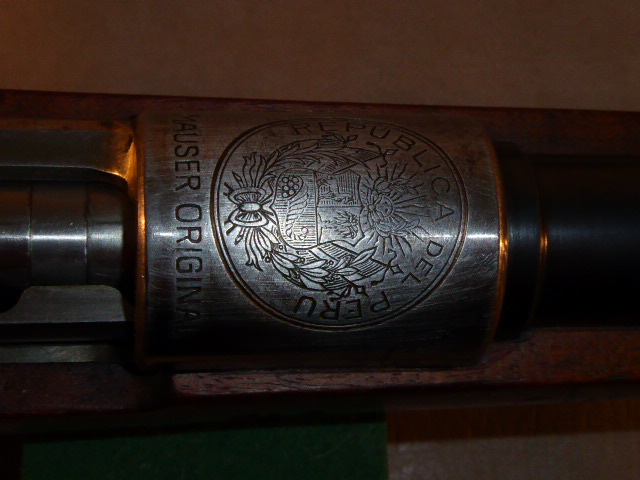 EL- Gewehr Mauser Oberndorf Mod. 1909 ( Peru ). Kal. 7,65 mm Arg. – Bild 3
