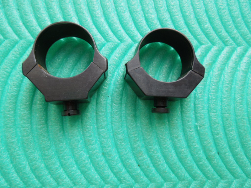 EAW Kipp-Fest-Montage RINGE aus STAHL f. ZFR m. 25,4/26mm Rohr BH 7,5 + 10,5mm NP € 189 Germany – Bild 2