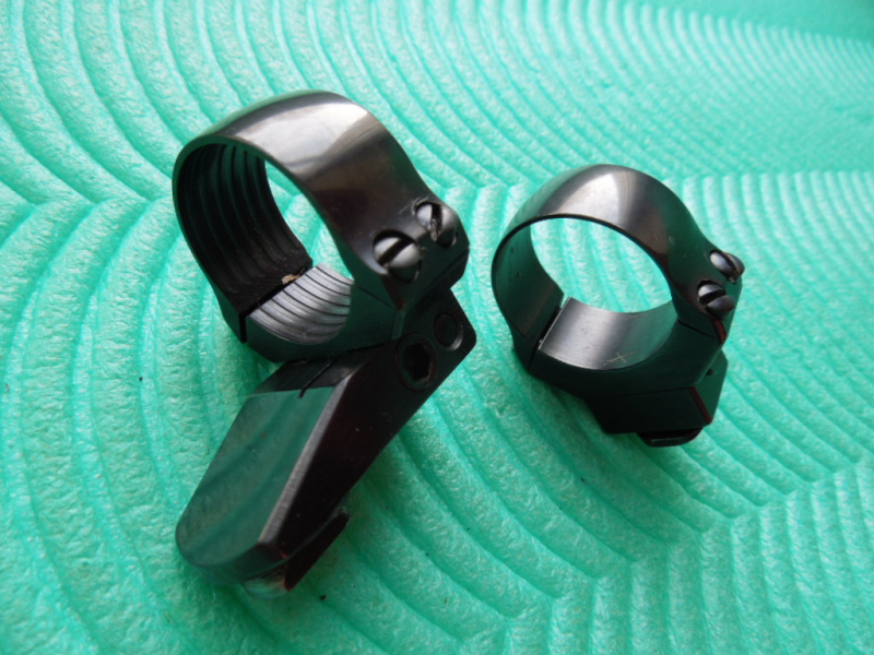 EAW STAHL Schwenk-Montage SET f.ZFR m.25,4/26mm Rohr BH 12+12,5mm TOP! NP € 279 made in Germany – Bild 2