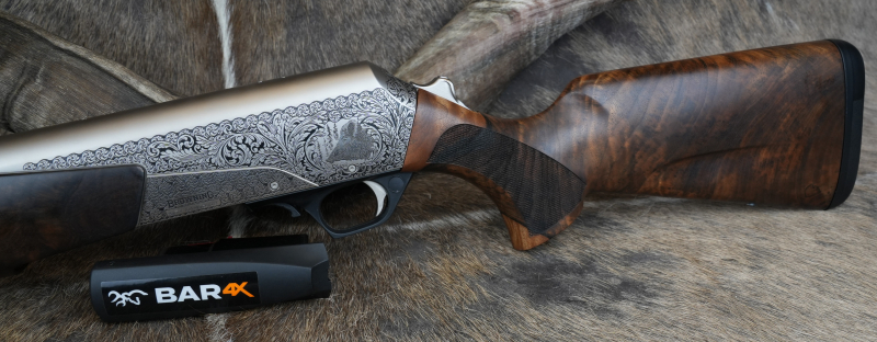 Browning Bar 4X Platinum, Top Holz, Kal. 9,3x62, LL 53 cm, M15x1 braun von WAFFEN FLÜHR ANSBACH – Bild 5