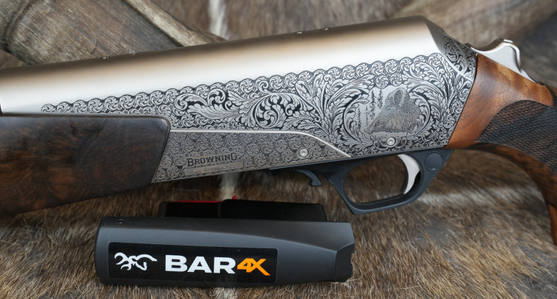 Browning Bar 4X Platinum, Top Holz, Kal. 9,3x62, LL 53 cm, M15x1 braun von WAFFEN FLÜHR ANSBACH – Bild 6