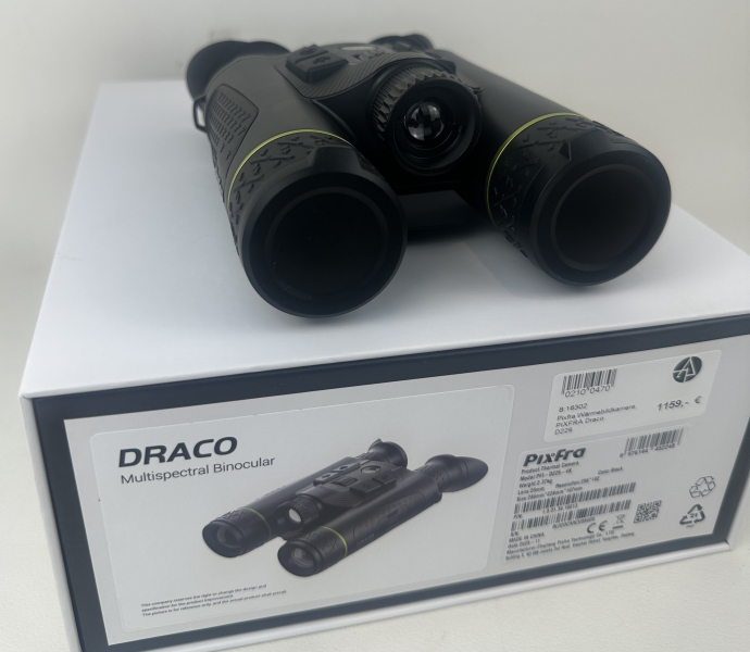 Wärmebildfernglas Pixfra Draco D225 4K LRF Tagsicht/Nachtsicht *NEU* – Bild 3