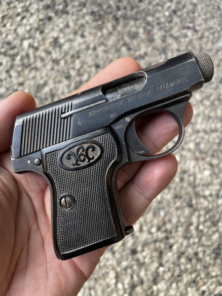 Walther Mod 5 Kal. 6,35mm Browning 1. Variante – Bild 2