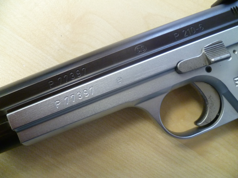 Pistole SIG P210-6 9mm Luger Duotone – Bild 4