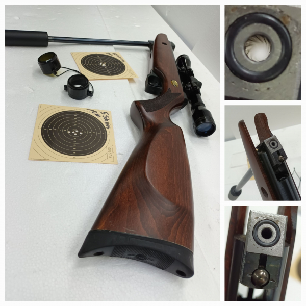 LUFTGEWEHR __ Traumzustand __ Kal.4,5(.177) __ LG + ZF + Schalldämpfer __ NEUWERTIG __ DAS MEGA SET – Bild 4