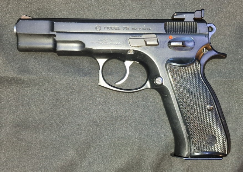 SA/DA Großkaliber Pistole 9 mm Luger Para Parabellum CZ 75 – Bild 2