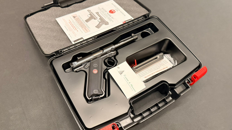 RUGER MK IV 22/45 Standard 4,75" | .22l.r. | 2 Magazine | Neuwaffe | KK Kleinkaliber Pistole – Bild 6