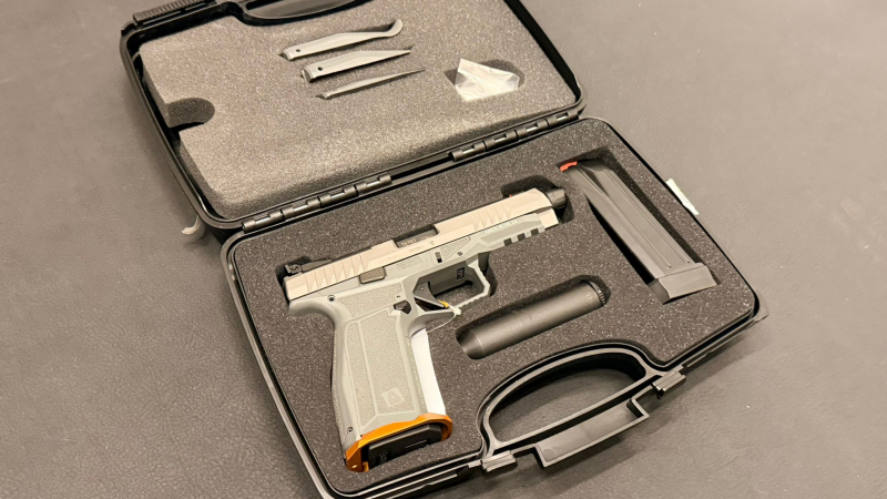 AREX Delta 2 Grey Wolf OR | 5" | 9mmLuger | Mini Kompensator | 2 Magazine | Neuwaffe | Pistole – Bild 6