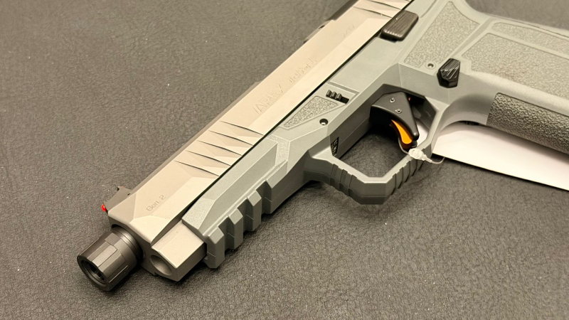AREX Delta 2 Grey Wolf OR | 5" | 9mmLuger | Mini Kompensator | 2 Magazine | Neuwaffe | Pistole – Bild 3