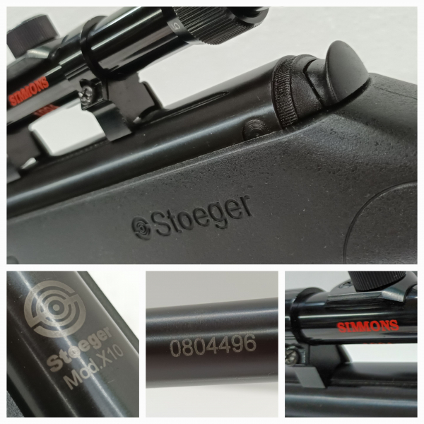 THE BEST OF ___ STOEGER X10 ___ LUFTGEWEHR + Zielfernrohr 3-7x20 ___ NEU zum MEGA Preis – Bild 2