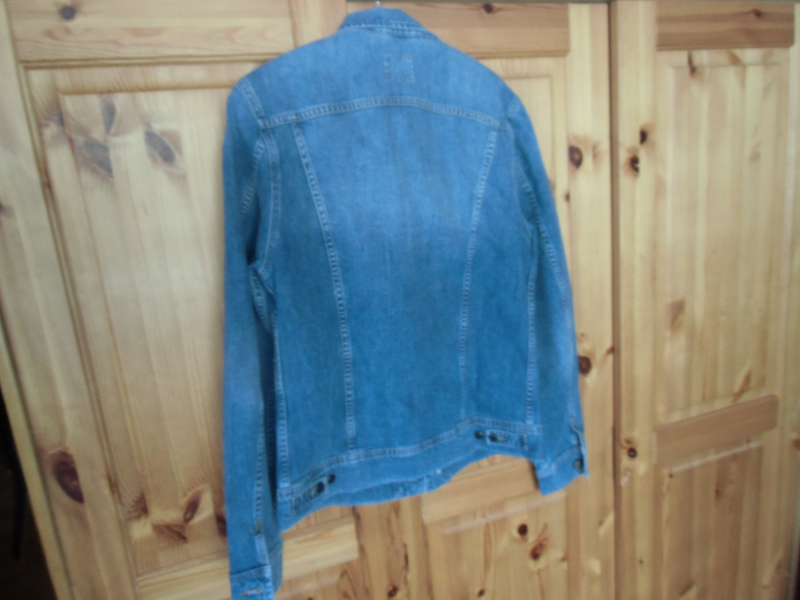 Jeansjacke orig. LEE blau light blue Gr. M - Cult seit 1889 - Vintage Western Hobby Cowboy – Bild 2