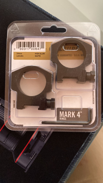Leupold mark 4 ringe 34 mm high alu – Bild 2
