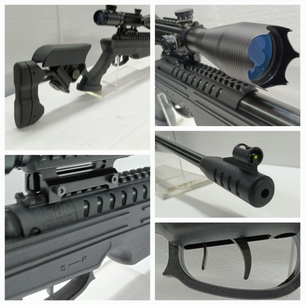 >!< ******** LUFTGEWEHR **** FIELD TARGET **** + Zielfernrohr 4-16x50 ******** >!< – 2. kép