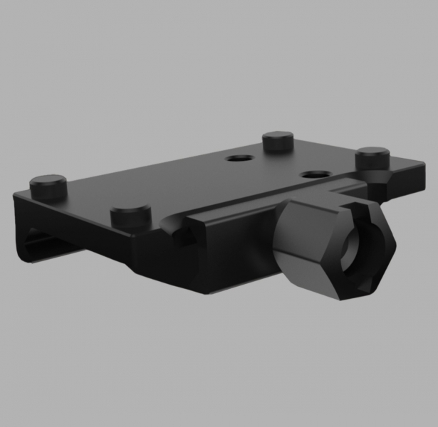 GPO SPECTRA™ Pistol Dot Rotpunktvisier – Bild 3