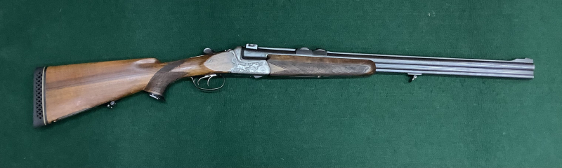 Bockbüchsflinte Franz Sodia Ferlach Kal. 16/70, .30R Blaser mit EL Gebraucht – Bild 2