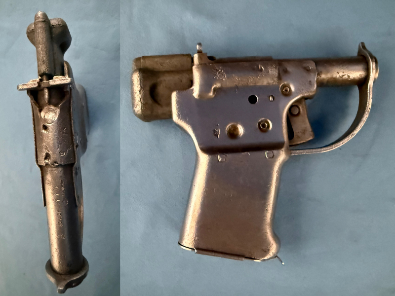Pistole Liberator FP-45 / .45 Auto / Partisanenpistole WW2 / Selten / no Colt 1911 – Bild 2