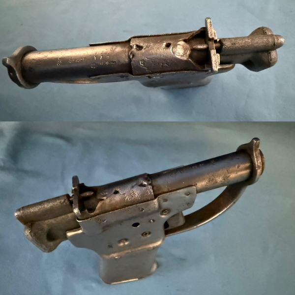 Pistole Liberator FP-45 / .45 Auto / Partisanenpistole WW2 / Selten / no Colt 1911 – Bild 4