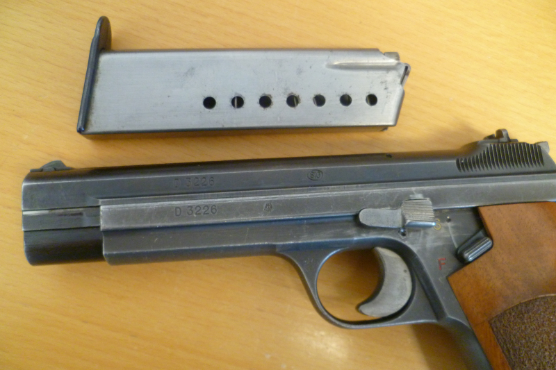Pistole SIG P210 BGS 9mm Luger – Bild 3