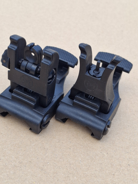 Ar15 Visierung LDT Flip Sight Set f. Picatinny Montage - fabrikneu zum Sonderpreis ! – Bild 3