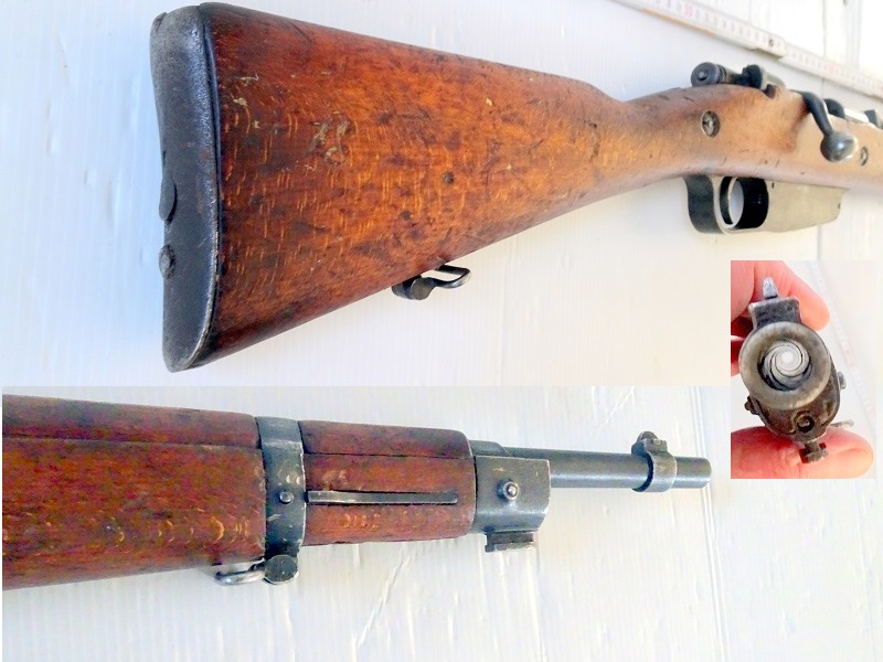 Rep. Büchse Carcano, wohl Umbau für deutsche Wehrmacht im Kal. 8x57IS – Bild 2