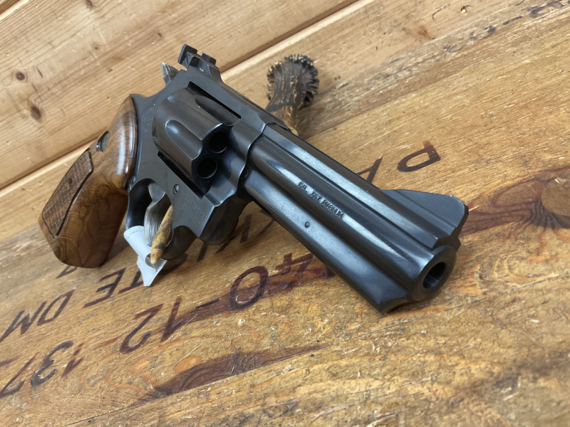 Revolver Taurus Brasil 669 Kal..357Mag., 4 Zoll, Holzgriff, Gummigriff, Top Zustand!!! – Bild 5