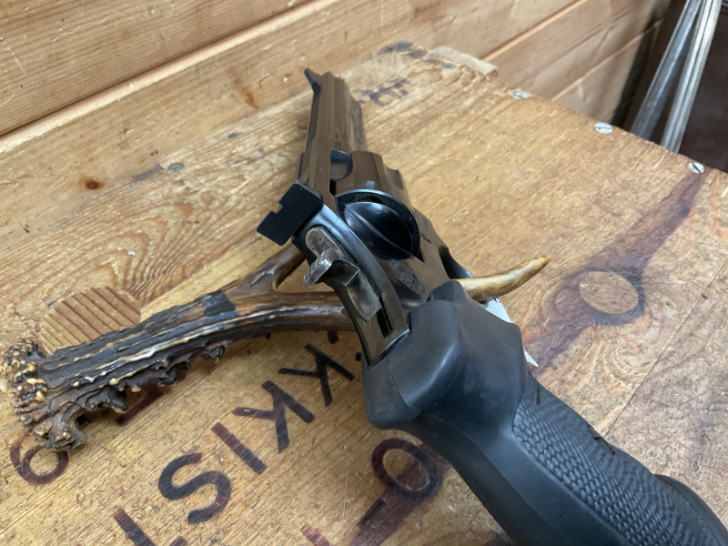 Revolver Taurus Brasil 669 Kal..357Mag., 6Zoll, Gummigriff, Holster, Top Zustand!!! – Bild 6