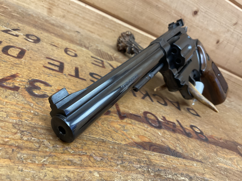 Revolver Taurus Brasil Mod.96, Kal..22lr., 6 Zoll, Holzgriff, Neuwertig!!! – Bild 3