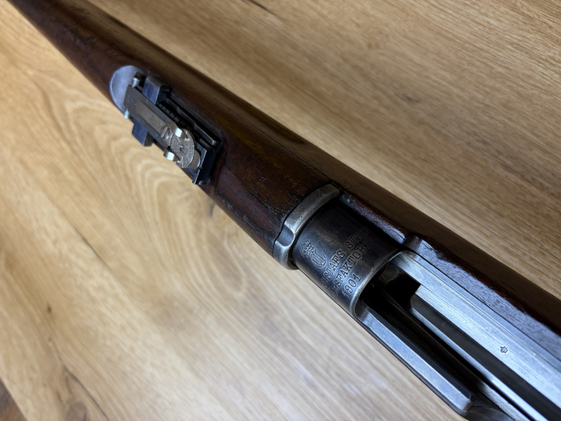 Reptierbüchse Carl Gustafs Kal. 6,5x55SE mit Feinvisierung +SEHR GUTER ZUSTAND+Waffen Haider+ – Bild 2