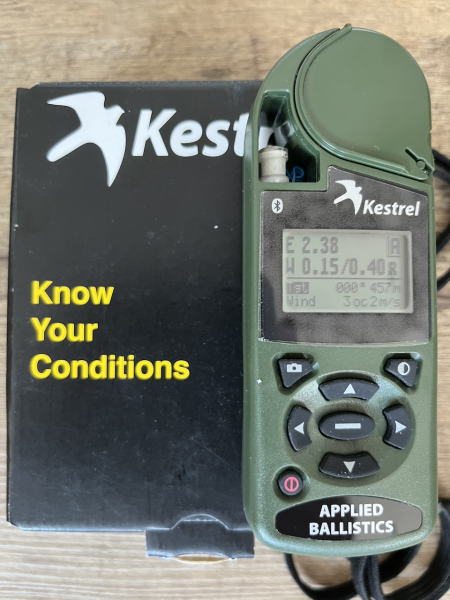 Kestrel 4500 Applied Ballistics Wettermessgerät – Bild 2