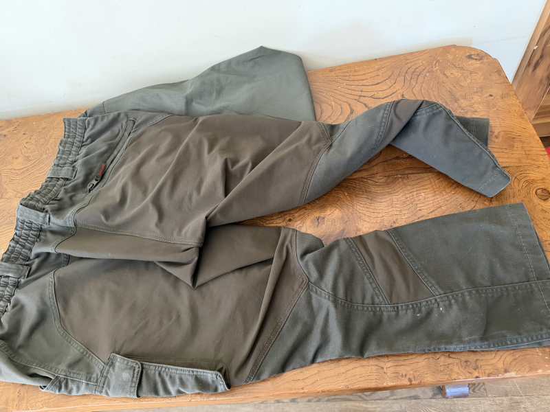 2 Jagdhose 1 ungetragen NEU Deerhunter mit Kappe USA Game Warden California Department Fish & Game – billede 5