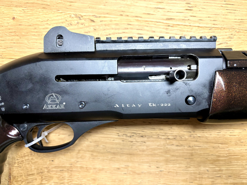 halbautom. Flinte Akkar Altay TK222 Kal. 12/76 – Bild 3