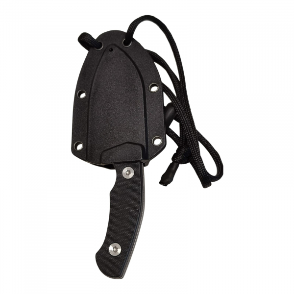 Neck Knife Messer -SCHWARZ- | sehr scharf | Survival Outdoor Messer | Alltagshelfer – pilt 2