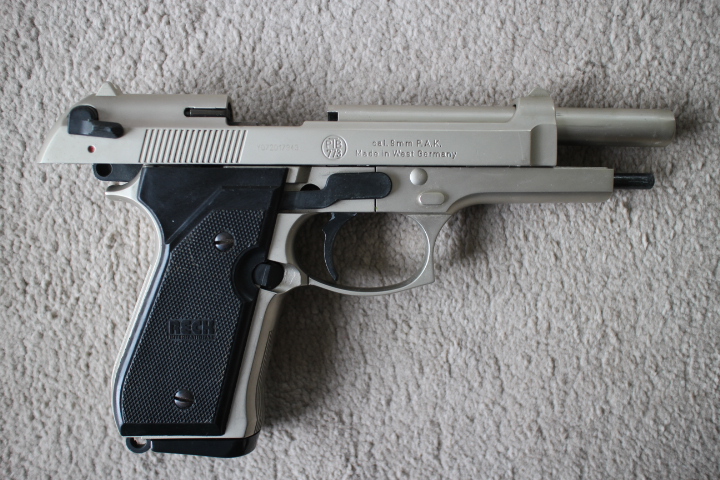 Reck Miami Mod. 92 F cal. 9 mm P.A.K. PTB 773 – Bild 2