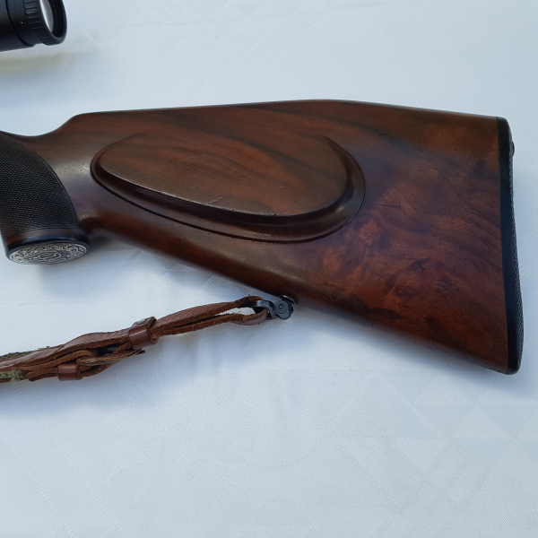 Drilling Krieghoff Trumpf Kal. 12/70 7x65R 22 Hornet Zeiss Zielfernrohr 3-12x56 mit Leuchtpunkt – Bild 3