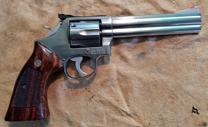 Smith & Wesson Kal. .357 MAG Modell 686 Edelstahl – Bild 3