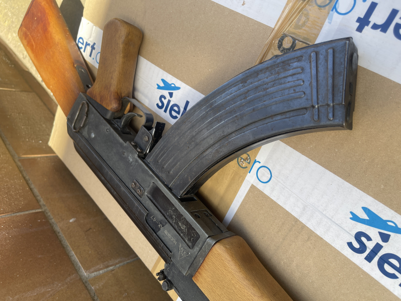 SMG Hudson AK47 - Firecap Kalaschnikow - Marushin PFC AKM Yunker AK74 M70 NVA – imagem 4