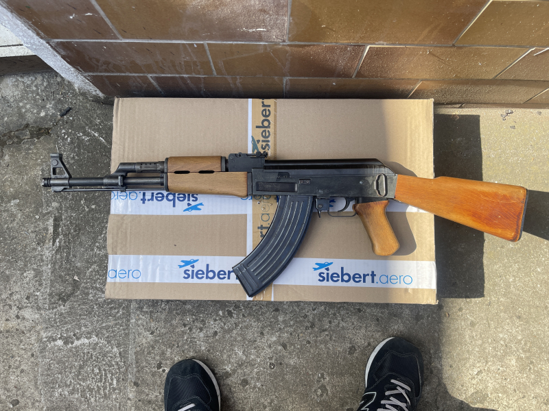 SMG Hudson AK47 - Firecap Kalaschnikow - Marushin PFC AKM Yunker AK74 M70 NVA – imagem 2