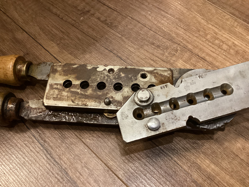 6 - fach GIEßZANGE / Kokille Dia.357 - 160gr RN BB von Klaus Wich mit Griffen – Bild 2