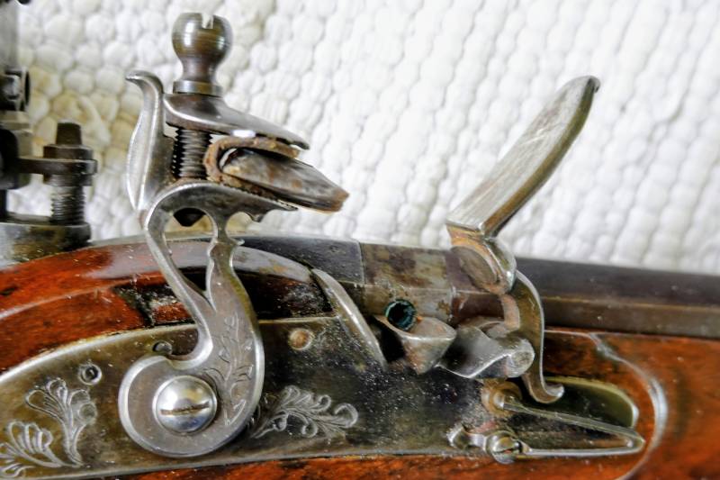 Steinschloßgewehr .45 mit Zubehör und Koffer – bild 4