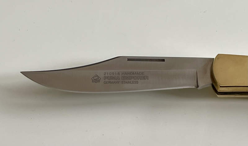 Puma Messer Rarität! Emperor 210915 von 1996, Fehldruck – immagine 6