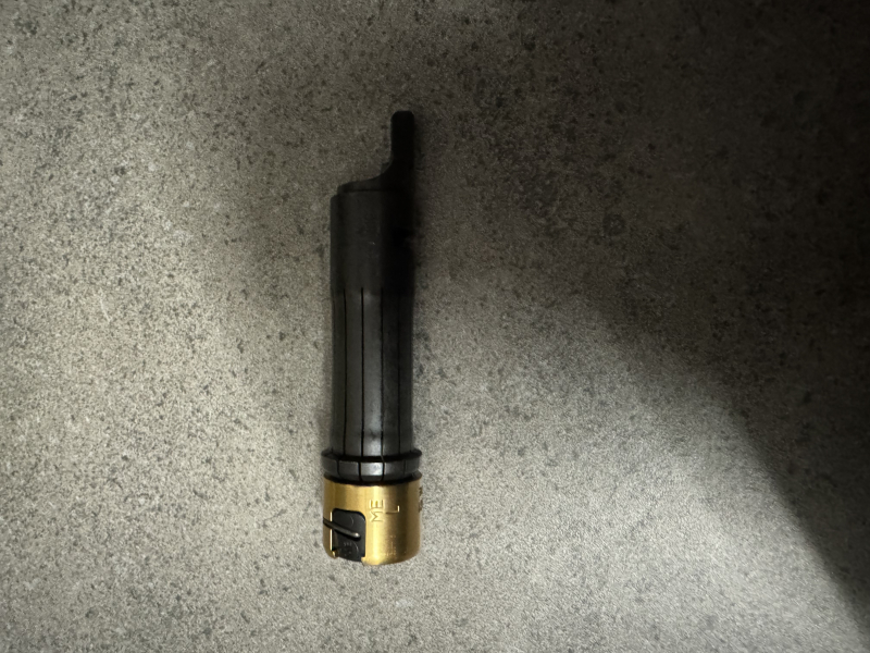 Blaser R8 Verschlusskopf Kammer links medium gold – Bild 2