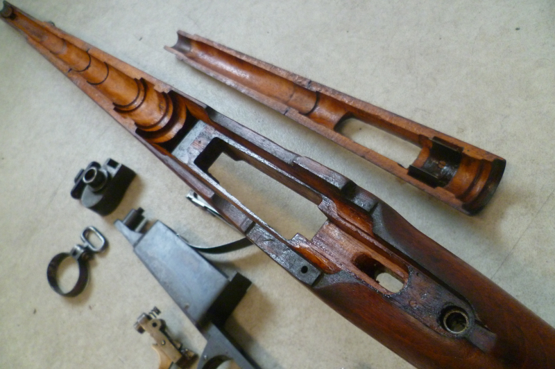 Ersatzteile und Schaft DWM Modelo 1909 Argentino – Bild 4