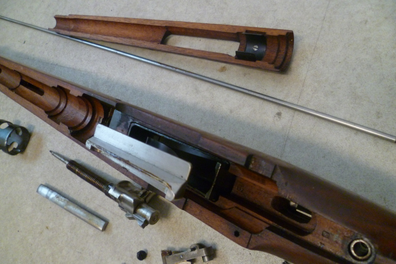 Ersatzteile und Schaft DWM Modelo 1909 Argentino – Bild 4