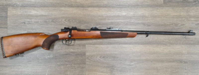 Repetierer Mauser K98 Kaliber .30-06Spr. m. Schwenkbasen – Bild 2