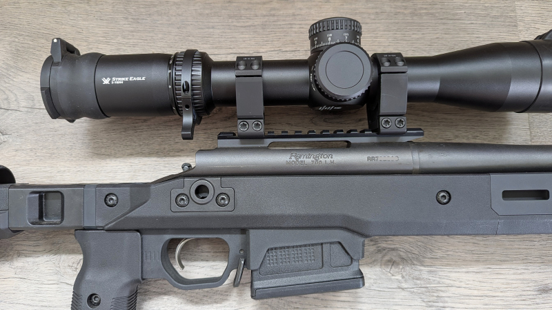 REMINGTON 700 L.H. (links!!!) .308 Win, MAGPUL SA Lite, VORTEX Strike Eagle 3-18x44, HARRIS 1A1 BR – immagine 3