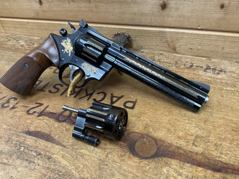 Willi Korth Serie 32 Jubiläumsmodell .22 Win Mag +Wechseltrommel .22lr Top aus Sammlung Wie Neu Selt – Bild 4